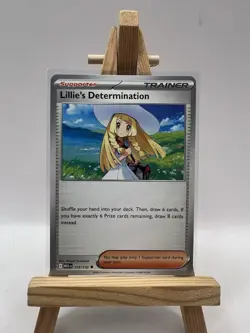 Lillie's Determination 119/132 Common Pokemon TCG MEG En: Mega Evolution NM - Image 1