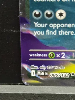 Mega Absol ex - 086/132 Double Rare (Mega Evolution) NM - Pokemon TCG Pack Fresh - Image 5