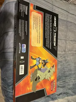Pokemon TCG Lucario V & Tyranitar V Heavy Hitters Premium Collection NEW 2023 - Image 2