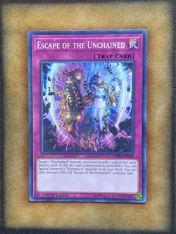 Yugioh Escape of the Unchained CHIM-EN069 Common 1st Ed NM - Image 1
