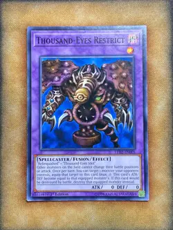 Yugioh Thousand-Eyes Restrict LED2-EN005 Common 1st Ed NM - Image 1
