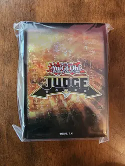 Yugioh Gold Hieroglyph Judge Sleeves SEALED New - Image 1