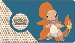 Pokemon Trading Card Game: Sealed Official Pokemon Charmander Playmat - Image 1