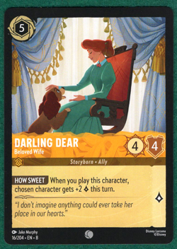 Darling Dear - Beloved Wife - Reign of Jafar #16 - Disney Lorcana TCG Card - Image 1