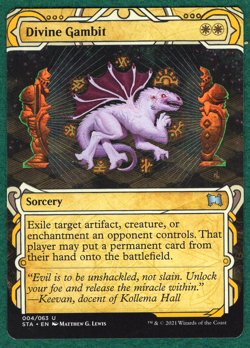 Divine Gambit - Strixhaven: Mystical Archives STA #004 - Magic MTG Card - Image 1
