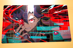 No.4095# Yugioh TCG Custom Playmat Dark Ignis Ai YGO Card Game Mat CCG Mat - Image 1