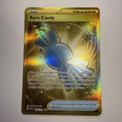 Pokemon TCG Rare Candy Scarlet & Violet Base Set Hyper Rare Card 256/198 Nm - Image 1