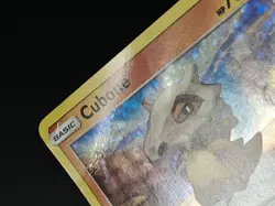 Cubone 7/12 McDonald’s Exclusive Confetti Holo 2018 Promo Card Pokemon TCG - Image 3
