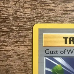 Pokemon TCG Gust of Wind Shadowless Base Set Trainer Card 93/102 - Image 2