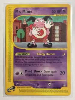 Mr. Mime 95a/147 - Aquapolis Non Holo Pokemon Card - Image 1