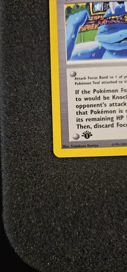 Neo Genesis First Edition Rare Vintage Trainer Card Focus Band 86/111 - Image 5