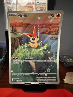 Victini Jumbo Card S&V Black Star Promos Near Mint Holo PERFECT CENTERING - Image 1