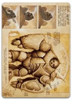 Precursor Golem Art Card #72 (NM) Brothers' War ASBRO Magic MTG - Image 1