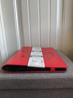 Ultra Pro Pokemon TCG Charizard 9 Pocket Leather Binder Red 360 Card Capacity - Image 2