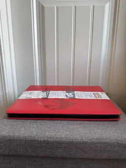 Ultra Pro Pokemon TCG Charizard 9 Pocket Leather Binder Red 360 Card Capacity - Image 3