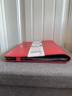 Ultra Pro Pokemon TCG Charizard 9 Pocket Leather Binder Red 360 Card Capacity - Image 4