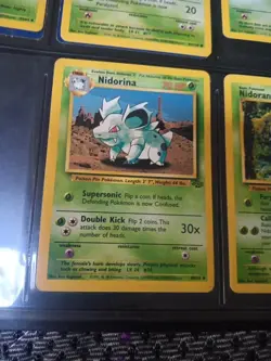 Pokemon TCG Nidorina Jungle 40/64 Unlimited Edition Regular Card - Image 1