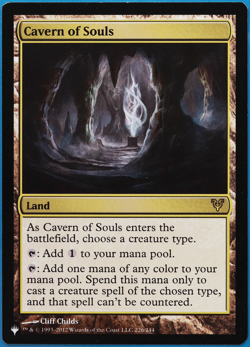 Cavern of Souls (The List) Avacyn Restored PLD Land Rare CARD (505235) ABUGames - Image 1