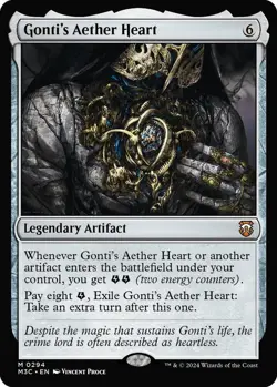 Gonti's Aether Heart 294 MTG Commander M3C Mythic NP - Image 1
