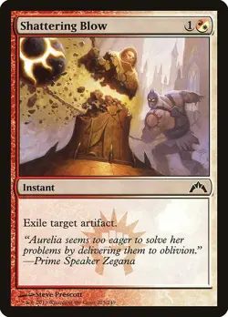 Shattering Blow 4x FOIL GTC MTG Gatecrash Common MINT red white - Image 1