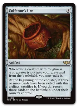 Colfenor's Urn #315 (NM) Tarkir Dragonstorm TDC Magic MTG - Image 1