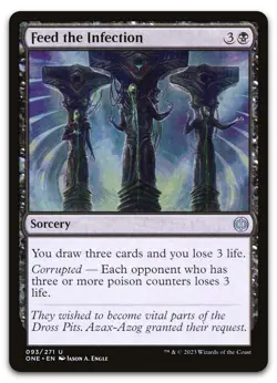 Feed the Infection #93 (NM) Phyrexia All Will Be One ONE Magic MTG - Image 1