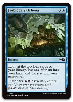 Forbidden Alchemy #152 (NM) Tarkir Dragonstorm TDC Magic MTG - Image 1