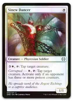 Sinew Dancer #32 (Foil) (NM) Phyrexia All Will Be One ONE Magic MTG - Image 1