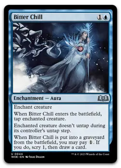 Bitter Chill #44 (NM) Wilds of Eldraine WOE Magic MTG - Image 1