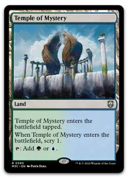 Temple of Mystery #390 (NM) Modern Horizons 3 M3C Magic MTG - Image 1