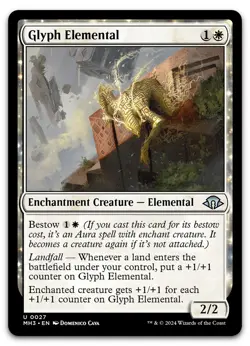 Glyph Elemental #27 (NM) Modern Horizons 3 MH3 Magic MTG - Image 1
