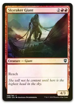 Skyraker Giant #199 (Foil) (NM) Commander Legends CMR Magic MTG - Image 1