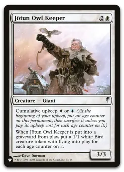 Jotun Owl Keeper #9/155 (NM) List Reprints LIST LIST Magic MTG - Image 1
