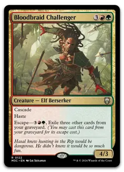 Bloodbraid Challenger #122 (NM) Modern Horizons 3 M3C Magic MTG - Image 1