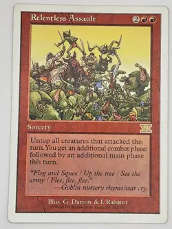 Relentless Assault Classic MTG Core Set 6th Edition Regular - Image 1