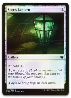 Seer's Lantern #338 (Foil) (NM) Commander Legends CMR Magic MTG - Image 1