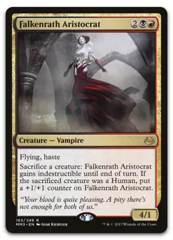 Falkenrath Aristocrat #163 (NM) Modern Masters 2017 MM3 Magic MTG - Image 1