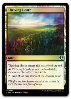 Thriving Heath #431 (Foil) (NM) Commander Masters CMM Magic MTG - Image 1