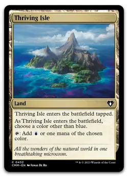 Thriving Isle #432 (NM) Commander Masters CMM Magic MTG - Image 1
