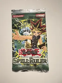 Yugioh! Spell Ruler unlimited Booster Pack 2002 sealed and in sleeve 53334282192 - Image 1