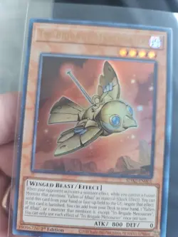 Yugioh Tri-Brigade Mercourier Secret Rare PACK FRESH Trading Card Holo - Image 3
