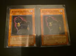 2× A Cat of Ill Omen - DR1-EN018 - Common - Unlimited Edition - YuGiOh - Image 1