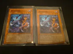 2× Yugioh DR1-EN237 Tsukuyomi cards - Image 1