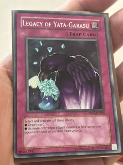 Yugioh Legacy Of Yata-Garasu PP01 Secret Rare - Image 3