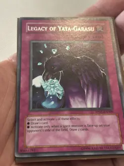 Yugioh Legacy Of Yata-Garasu PP01 Secret Rare - Image 5