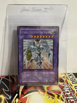Yugioh Elemental Hero Shining Flare Wingman CT03-EN004 Secret Rare Limited VLP - Image 1