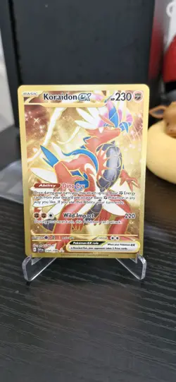 Koraidon ex 254/198 Scarlet & Violet Base Secret Rare Pokemon Card Mint/NM - Image 1