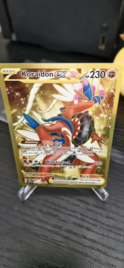 Koraidon ex 254/198 Scarlet & Violet Base Secret Rare Pokemon Card Mint/NM - Image 3
