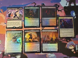 Magic: The Gathering Foil Spider Man Card Lot + Bonus Cards - Image 1