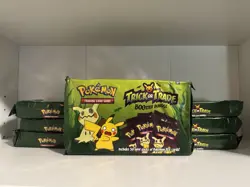 7 UNOPENED PACKS of Pokemon “Trick or Trade” Halloween Cards 2023 - Image 1